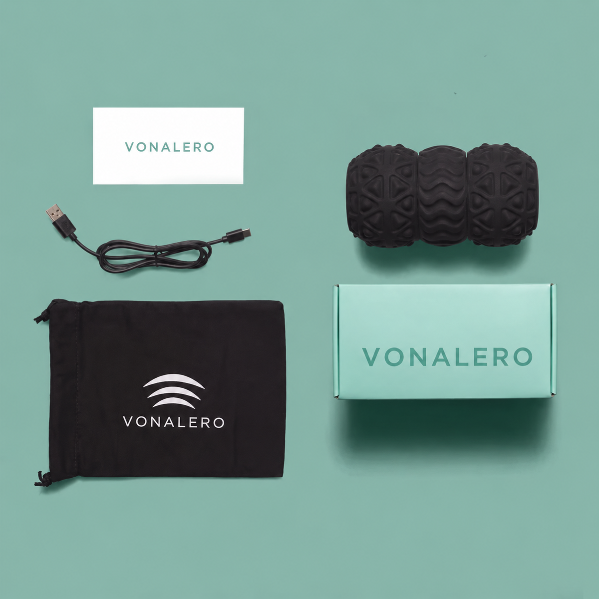 VONALERO™ Vibrating Foam Roller – Massage Roller for Muscle
