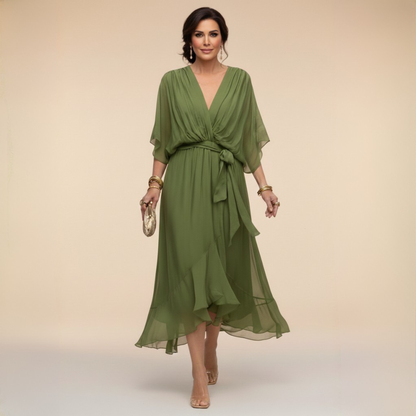 Marta - Elegant Chiffon Dress