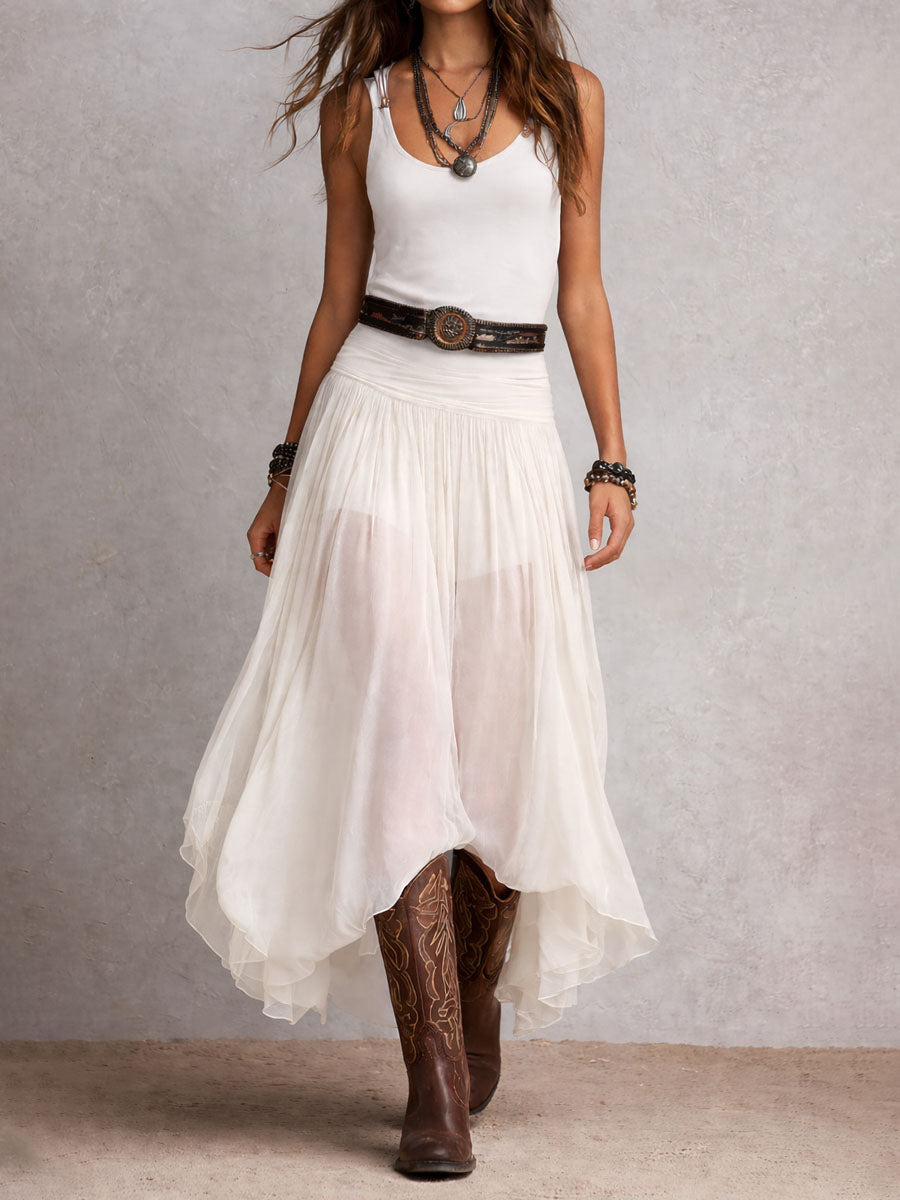 EUPHORIA SET - Elegant Double Layer Dress