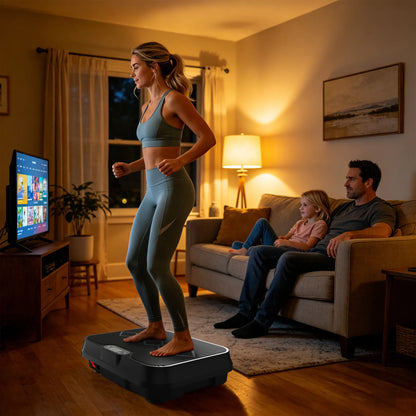 Vibration Plate Exercise Machine, Whole Body Workout Platform