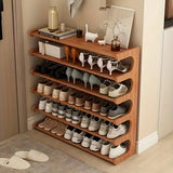 6-Tier Slim Bamboo Shoe Rack – Organize Up to 24 Pairs Without Wasting Floor Space