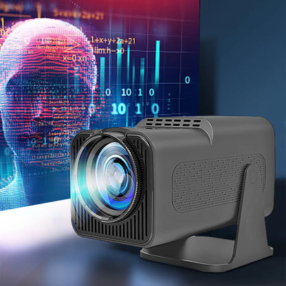 4K Projector For Home Theater Office 180 Degree Rotatable