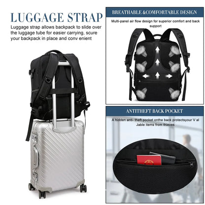 Cabin Travel Backpack – Carry-On Hand Luggage Bag with Laptop Compartment