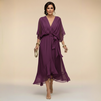 Marta - Elegant Chiffon Dress