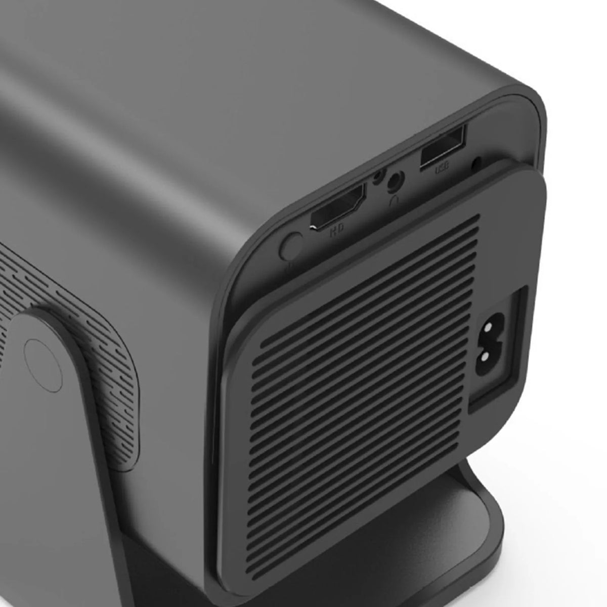 4K Projector For Home Theater Office 180 Degree Rotatable