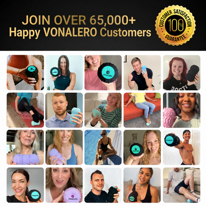 VONALERO™ Vibrating Foam Roller – Massage Roller for Muscle