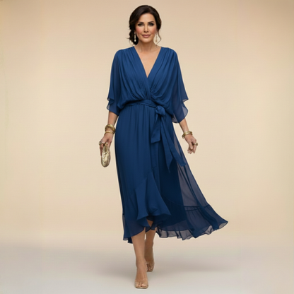 Marta - Elegant Chiffon Dress