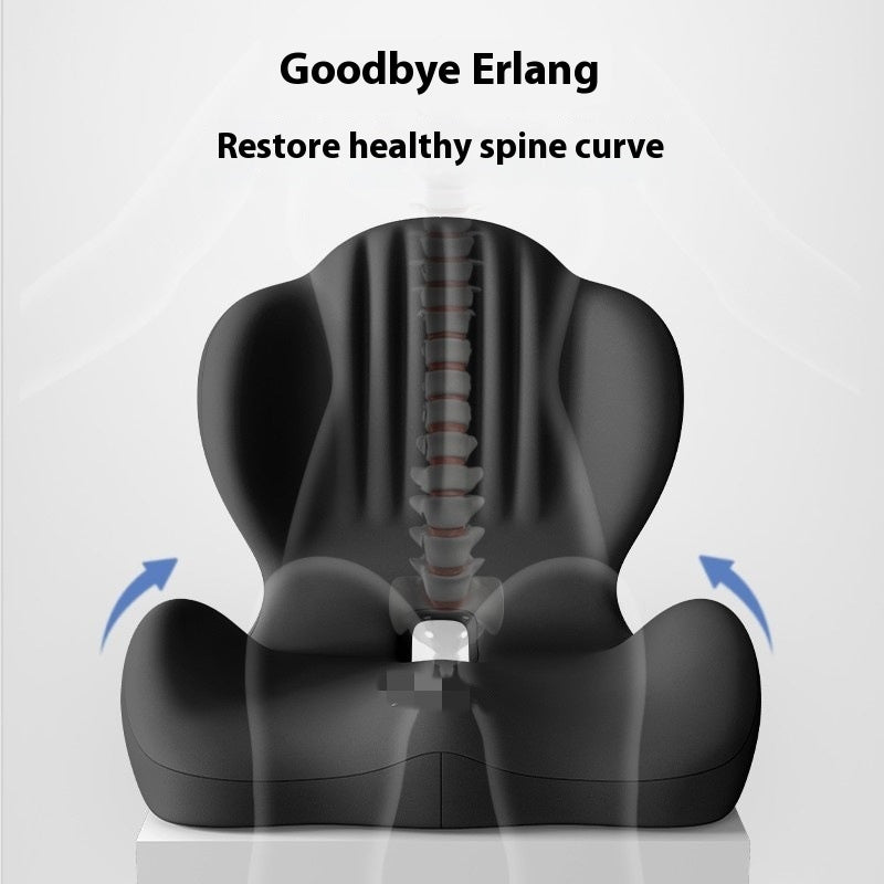 Memory Foam Seat Cushion with Back Support