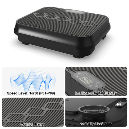 Vibration Plate Exercise Machine, Whole Body Workout Platform