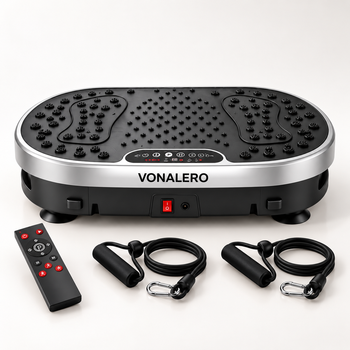 Vibration Plate Exercise Machine, 120 Speeds, 9 Programs and Remote