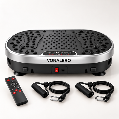 Vibration Plate Exercise Machine, 120 Speeds, 9 Programs and Remote
