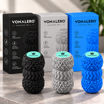 VONALERO™ Vibrating Foam Roller – Massage Roller for Muscle