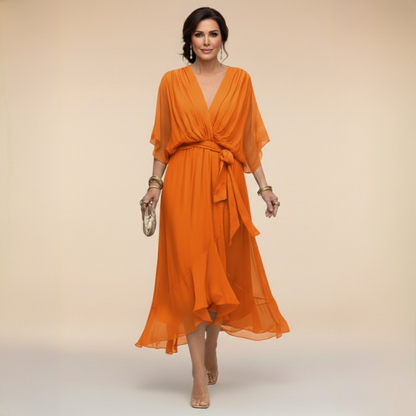 Marta - Elegant Chiffon Dress
