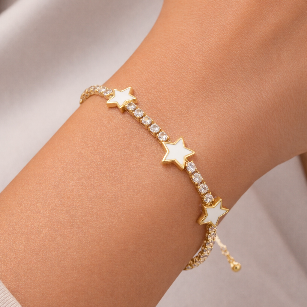 Trella Luxe Tennis Bracelet - Elegant Sparkling Bracelet