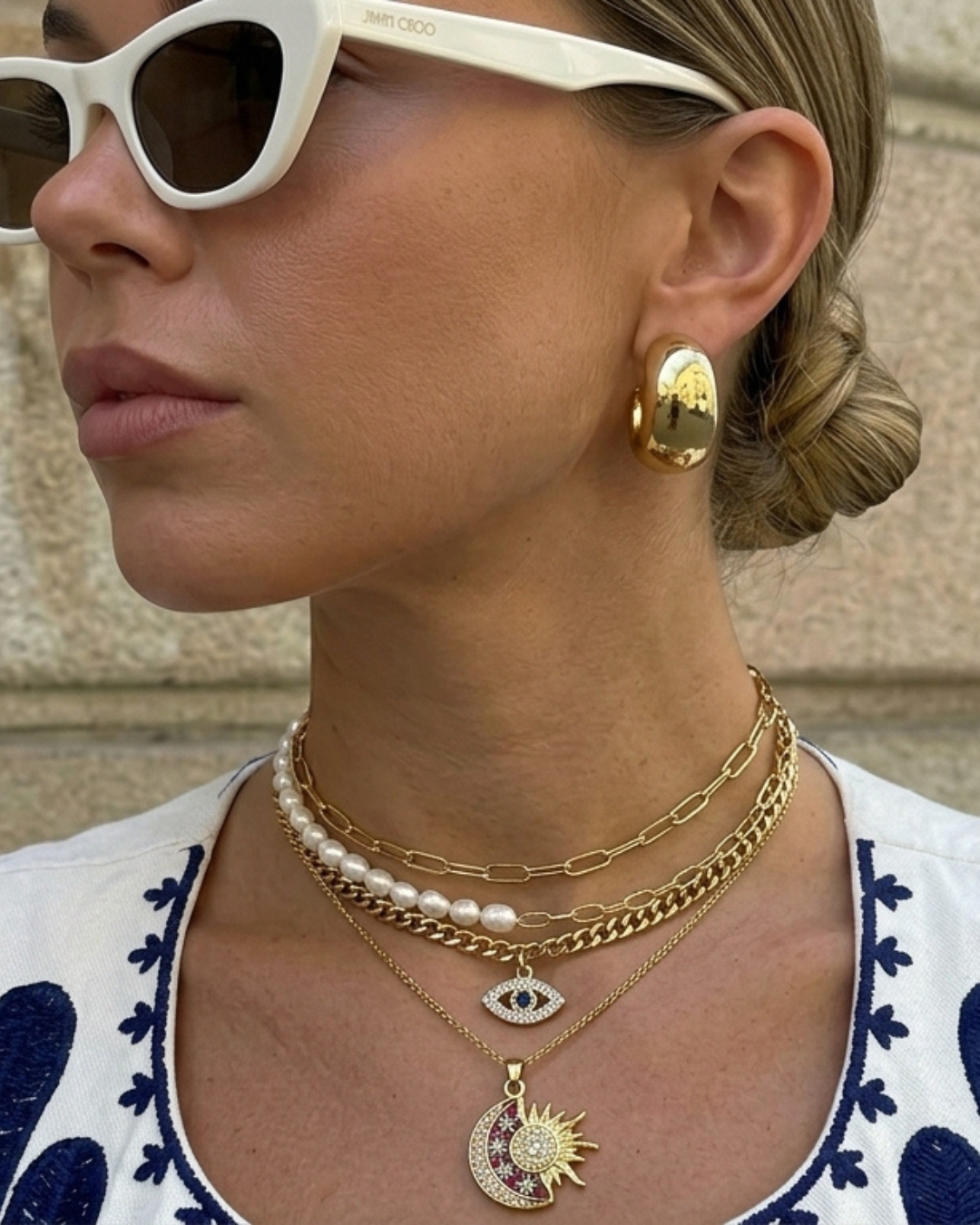 SEINA NECKLACE - Vibrant Chain Set