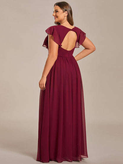 LILYANA - Elegant Chiffon Bridesmaid Dress