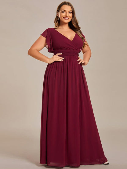 LILYANA - Elegant Chiffon Bridesmaid Dress