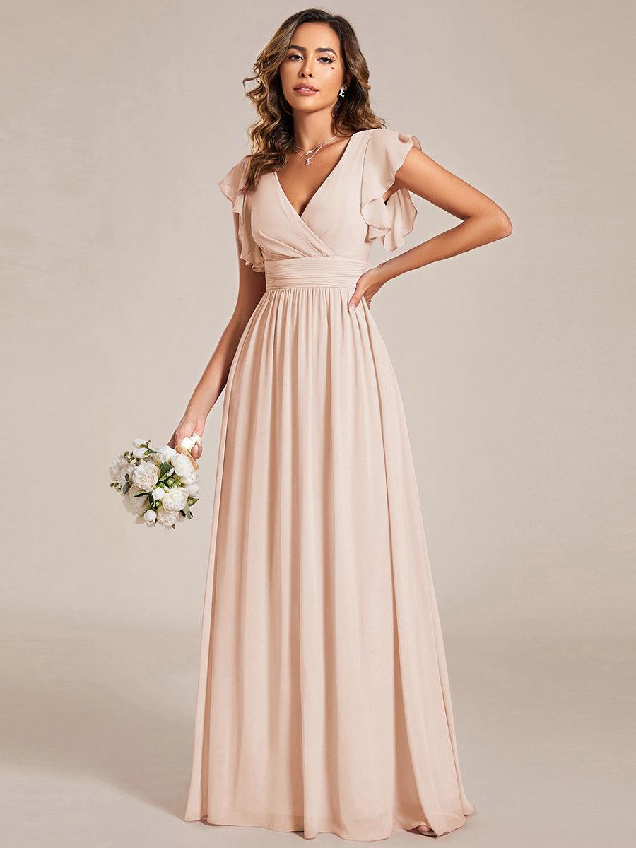 LILYANA - Elegant Chiffon Bridesmaid Dress