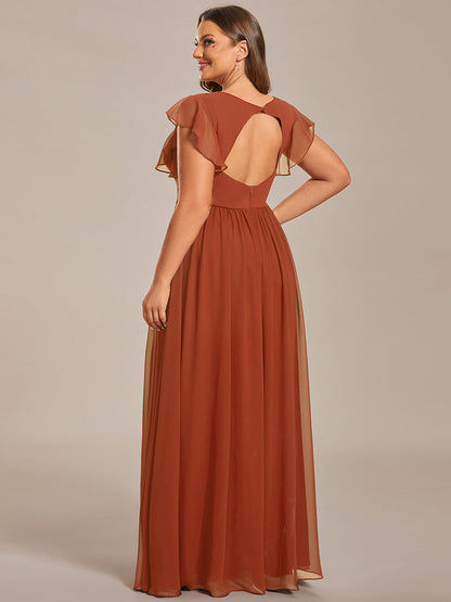 LILYANA - Elegant Chiffon Bridesmaid Dress