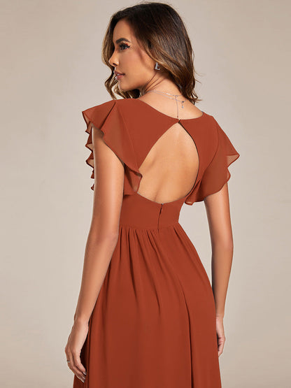 LILYANA - Elegant Chiffon Bridesmaid Dress