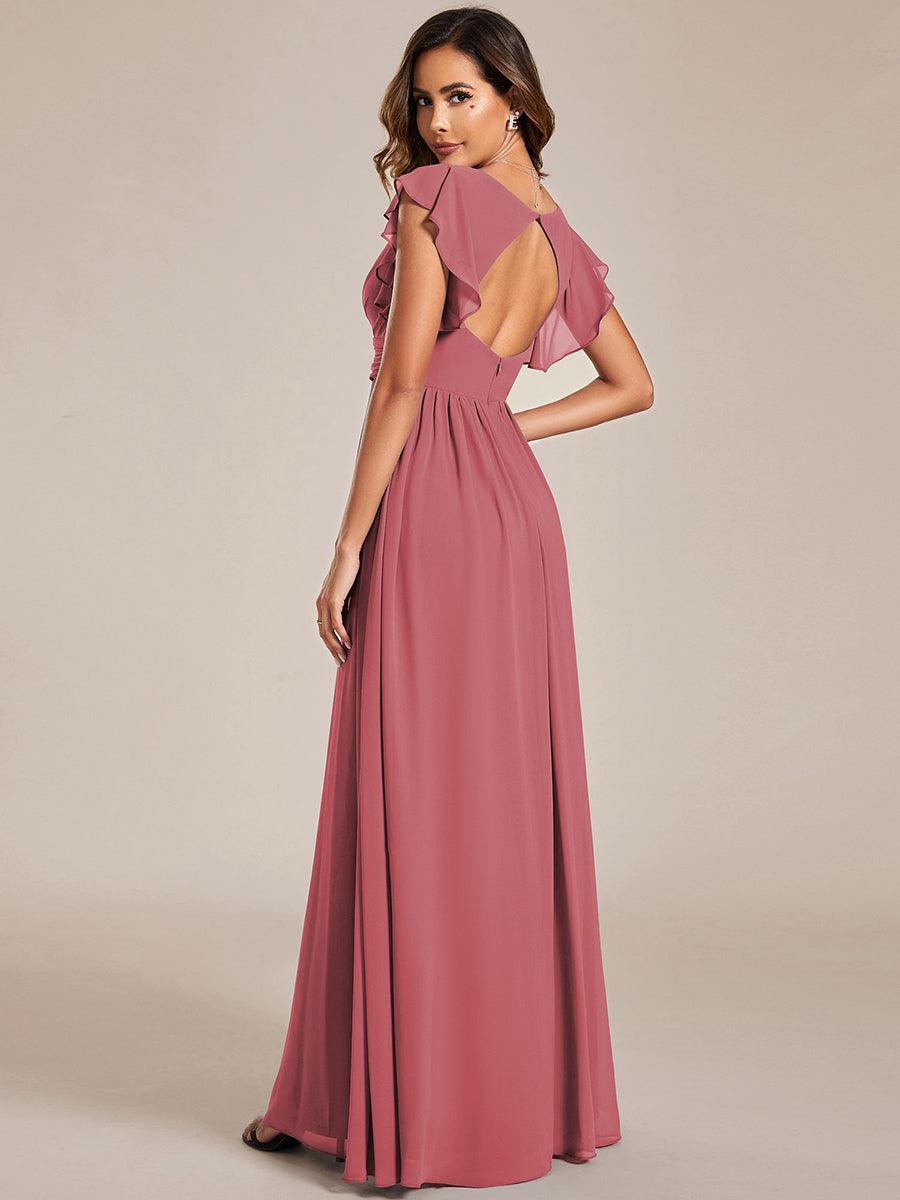 LILYANA - Elegant Chiffon Bridesmaid Dress