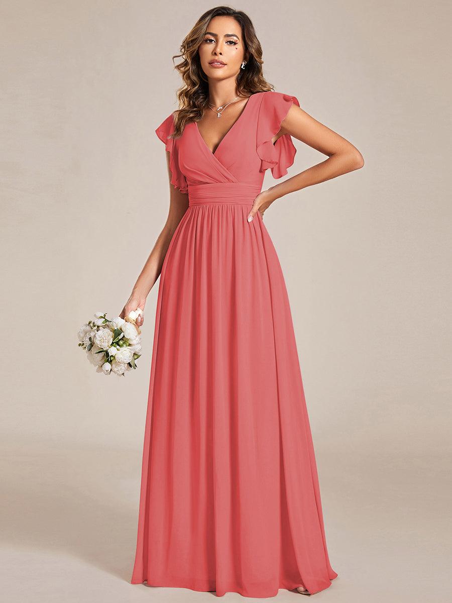 LILYANA - Elegant Chiffon Bridesmaid Dress
