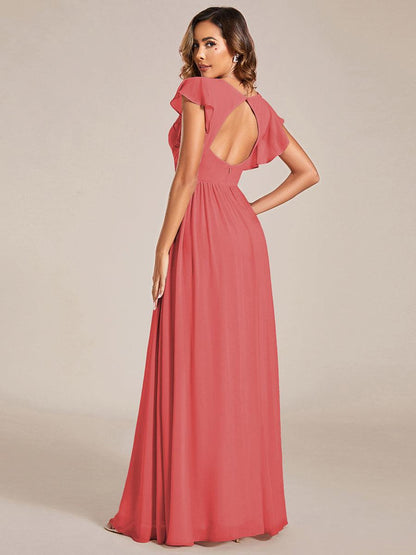 LILYANA - Elegant Chiffon Bridesmaid Dress