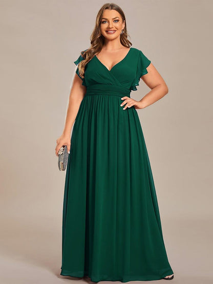 LILYANA - Elegant Chiffon Bridesmaid Dress