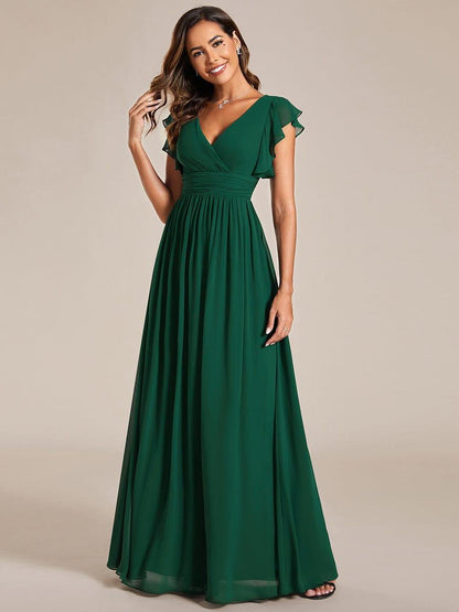 LILYANA - Elegant Chiffon Bridesmaid Dress
