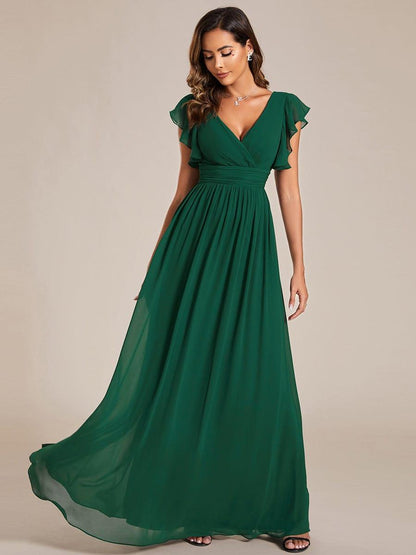 LILYANA - Elegant Chiffon Bridesmaid Dress