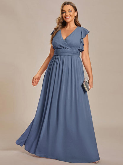 LILYANA - Elegant Chiffon Bridesmaid Dress
