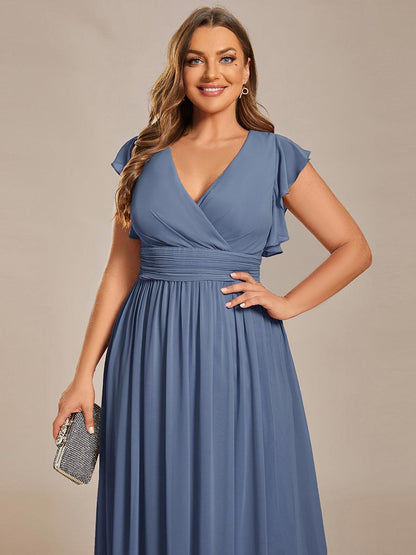 LILYANA - Elegant Chiffon Bridesmaid Dress