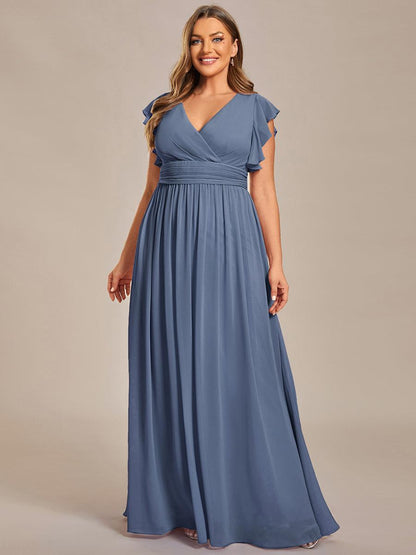 LILYANA - Elegant Chiffon Bridesmaid Dress