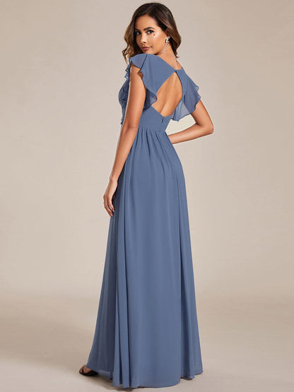 LILYANA - Elegant Chiffon Bridesmaid Dress