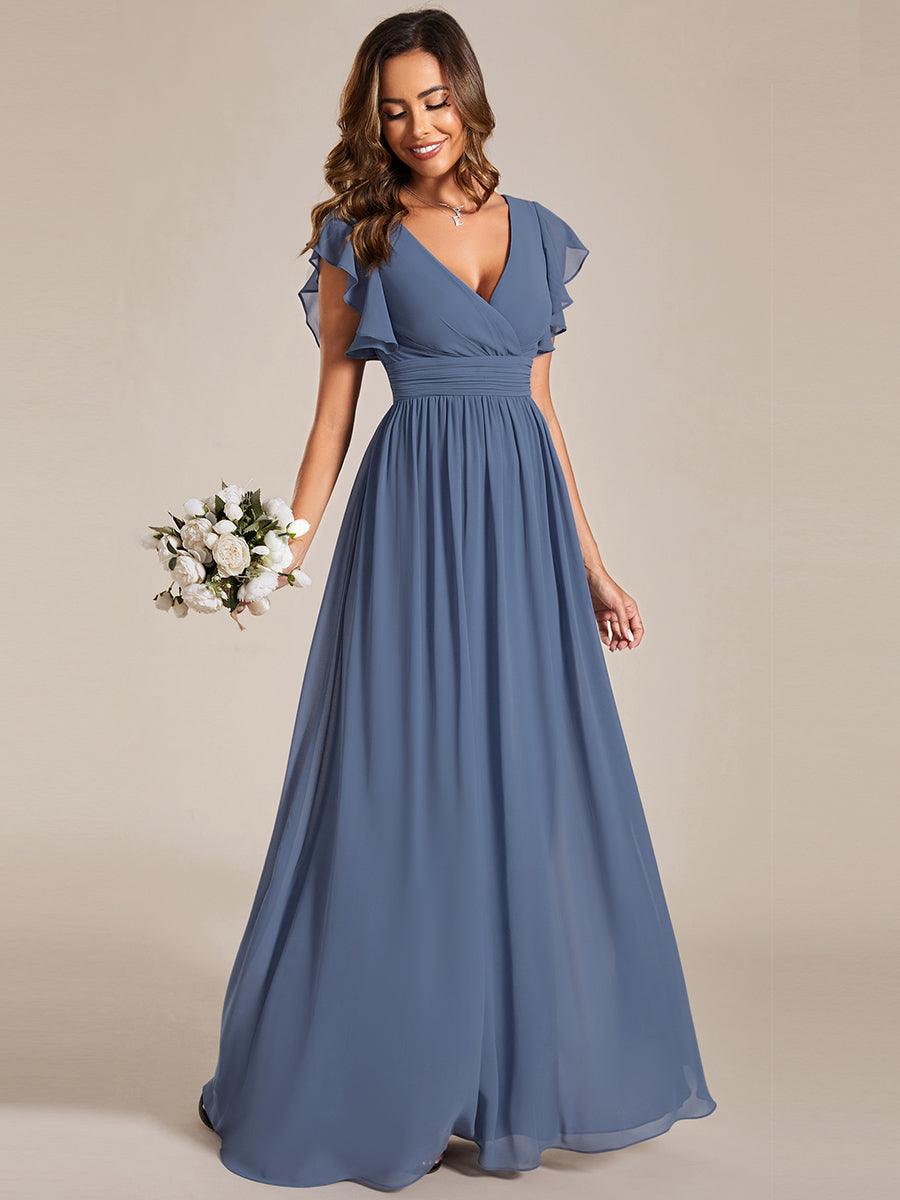 LILYANA - Elegant Chiffon Bridesmaid Dress