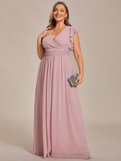 LILYANA - Elegant Chiffon Bridesmaid Dress