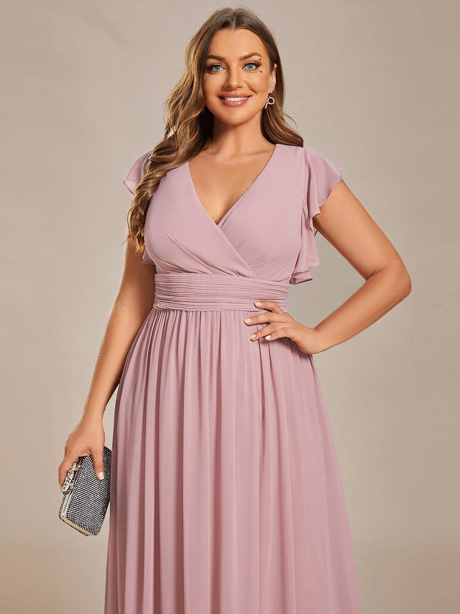 LILYANA - Elegant Chiffon Bridesmaid Dress