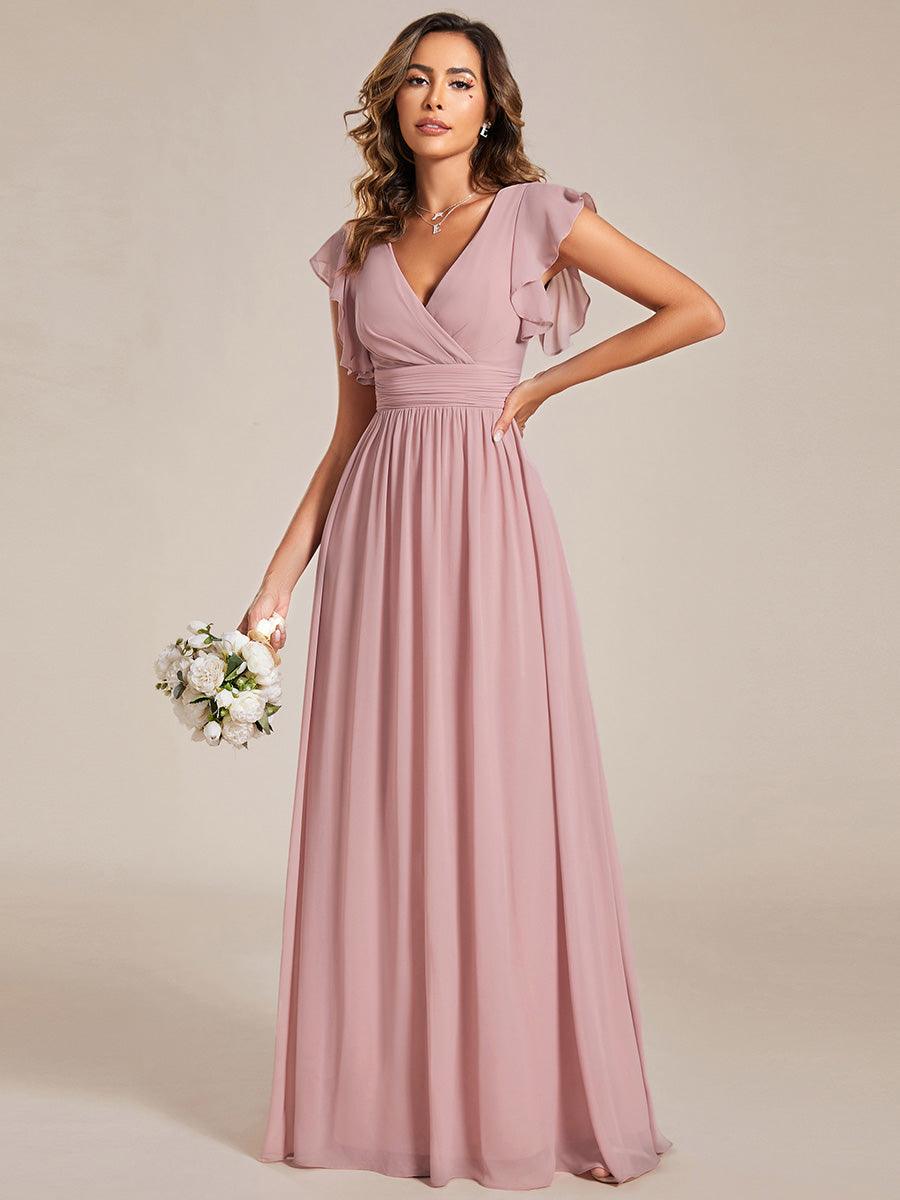 LILYANA - Elegant Chiffon Bridesmaid Dress
