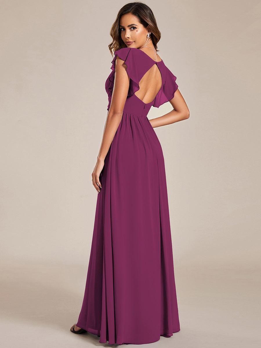 LILYANA - Elegant Chiffon Bridesmaid Dress