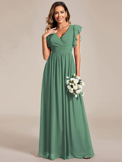 LILYANA - Elegant Chiffon Bridesmaid Dress