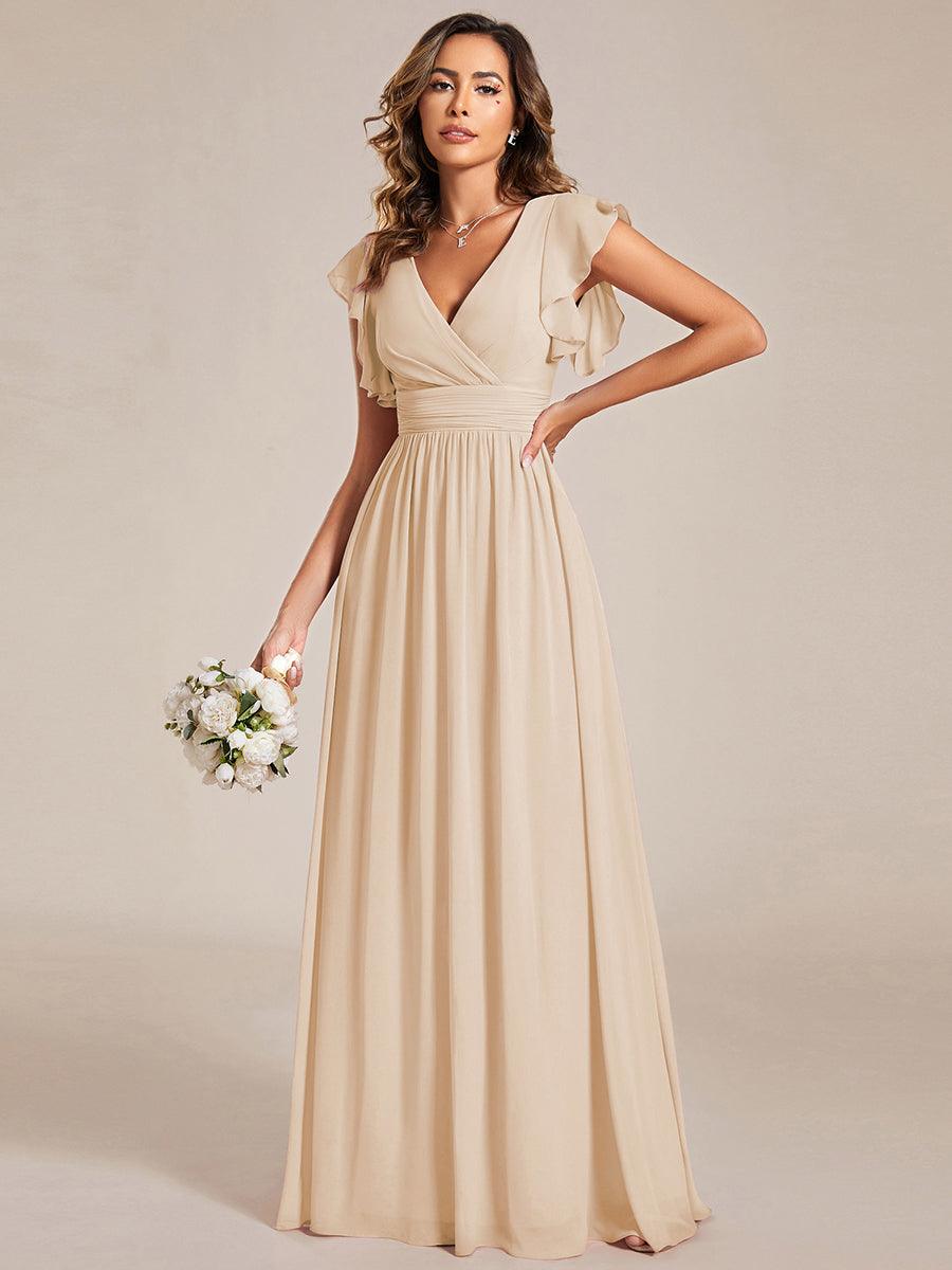 LILYANA - Elegant Chiffon Bridesmaid Dress