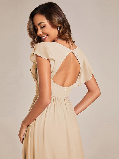 LILYANA - Elegant Chiffon Bridesmaid Dress