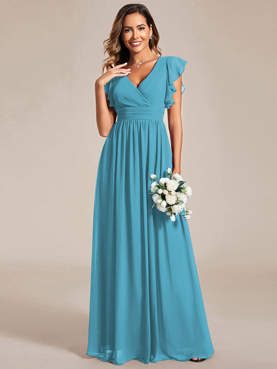 LILYANA - Elegant Chiffon Bridesmaid Dress