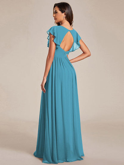 LILYANA - Elegant Chiffon Bridesmaid Dress