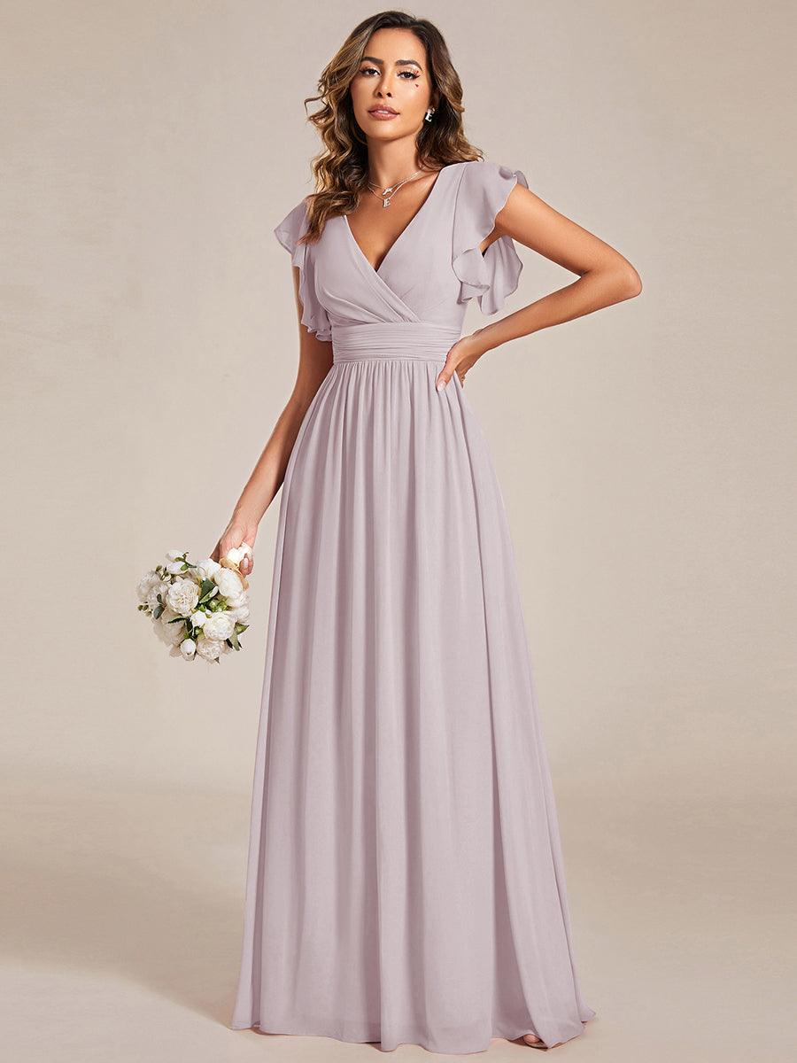 LILYANA - Elegant Chiffon Bridesmaid Dress