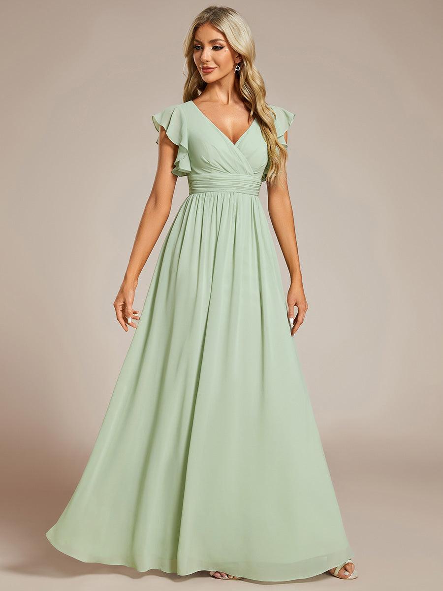 LILYANA - Elegant Chiffon Bridesmaid Dress