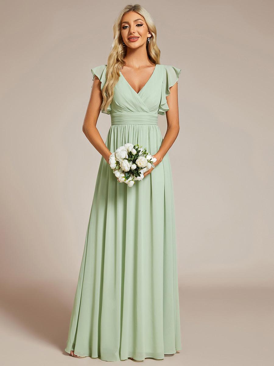 LILYANA - Elegant Chiffon Bridesmaid Dress