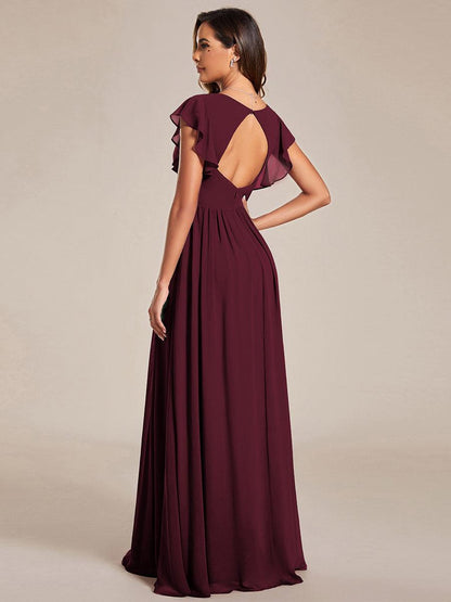 LILYANA - Elegant Chiffon Bridesmaid Dress