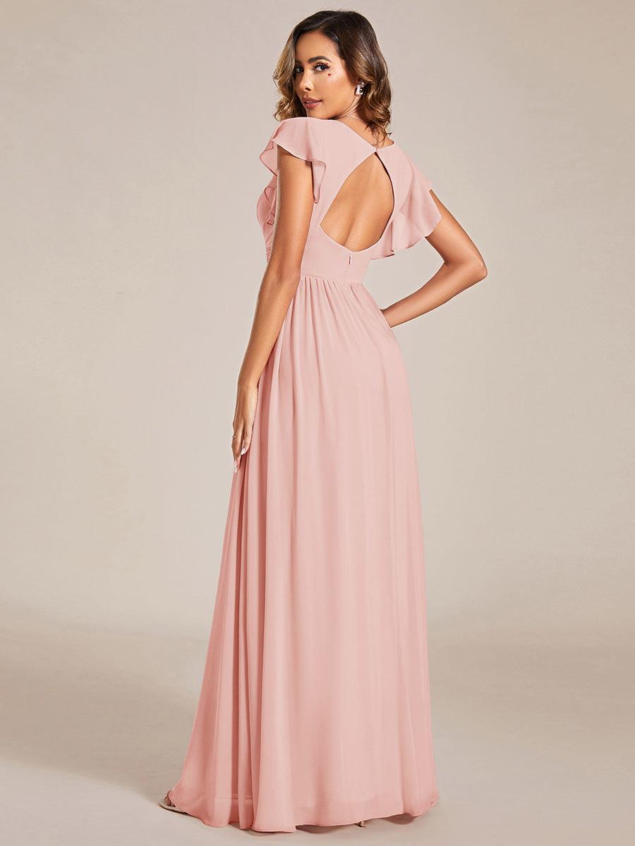 LILYANA - Elegant Chiffon Bridesmaid Dress