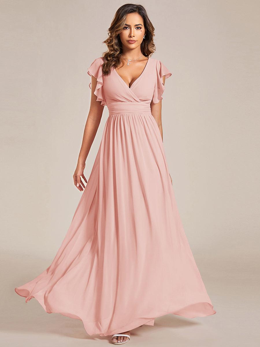 LILYANA - Elegant Chiffon Bridesmaid Dress